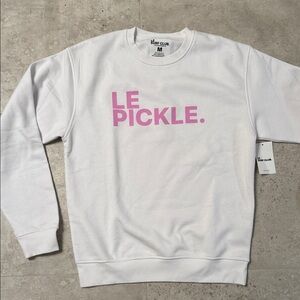 Le Surf Club Pickleball Sweatshirt Size M